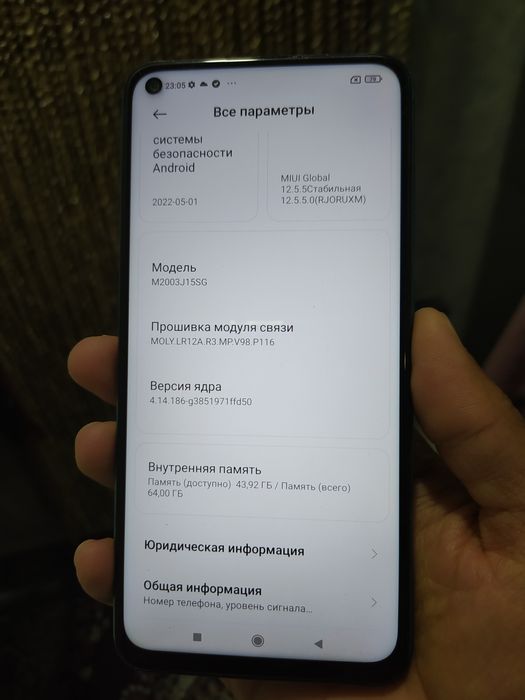 Redmi note 9 global ideal holatda 100%