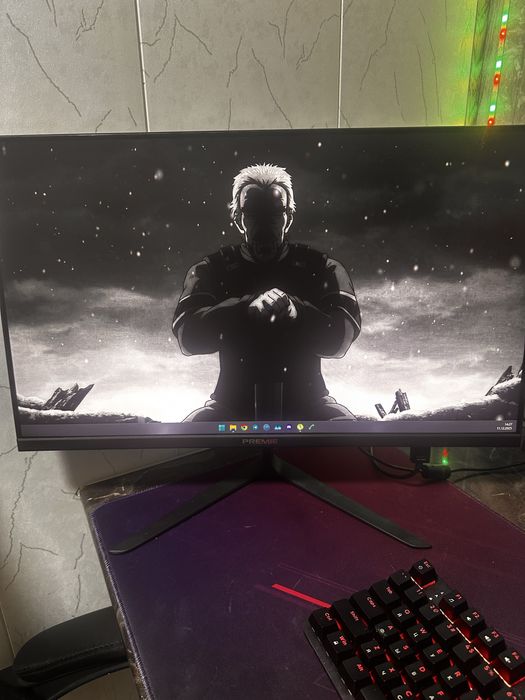 Игровой ПК + 2 монитора + периферия + кресло! Полный комплект