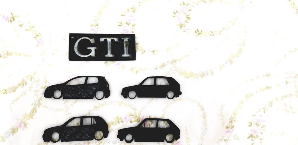 Pvc ключодържателчета VW GOLF 1,2,4,5