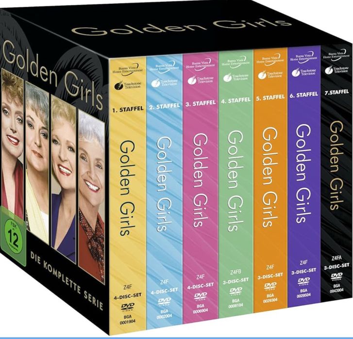 Film Serial Golden Girls - Sezoanele 1-7 Complete Collection [24 DVDs]