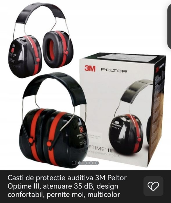 casti protectie auditiva 3M