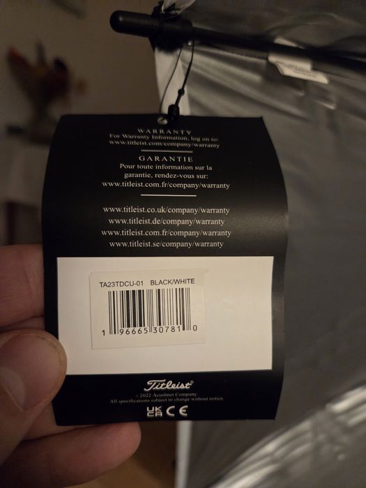 Umbrela golf Titleist prov1 noua, sigilata