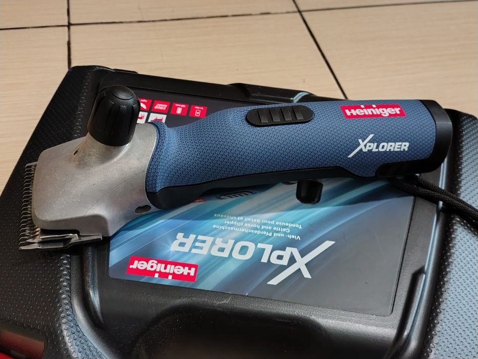 Masina de tuns vaci cai  Heiniger Xplorer cu acumulator