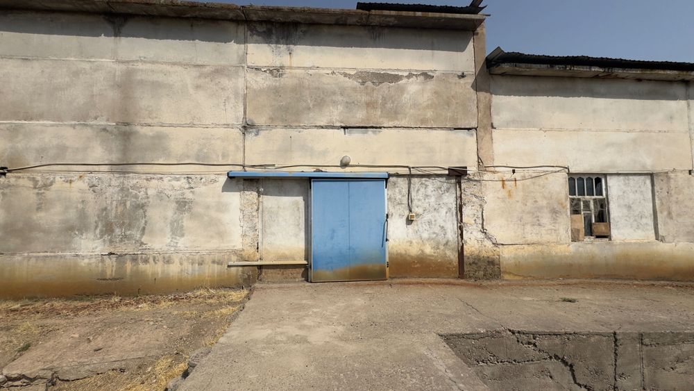 The factory space of 62,000 square meter with refrigerator for 500 ton