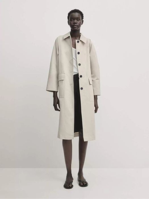 новый тренч от массимо massimo dutti
