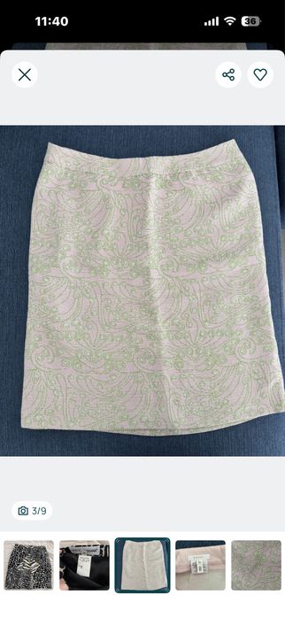 Dolce & Gabbana пола от 100% коприна, S