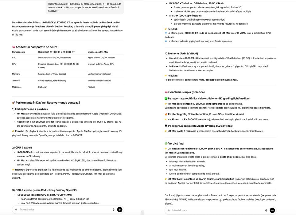 Sistem Hackintosh cu MacOS Seqoia -  Performante Extraordinare!