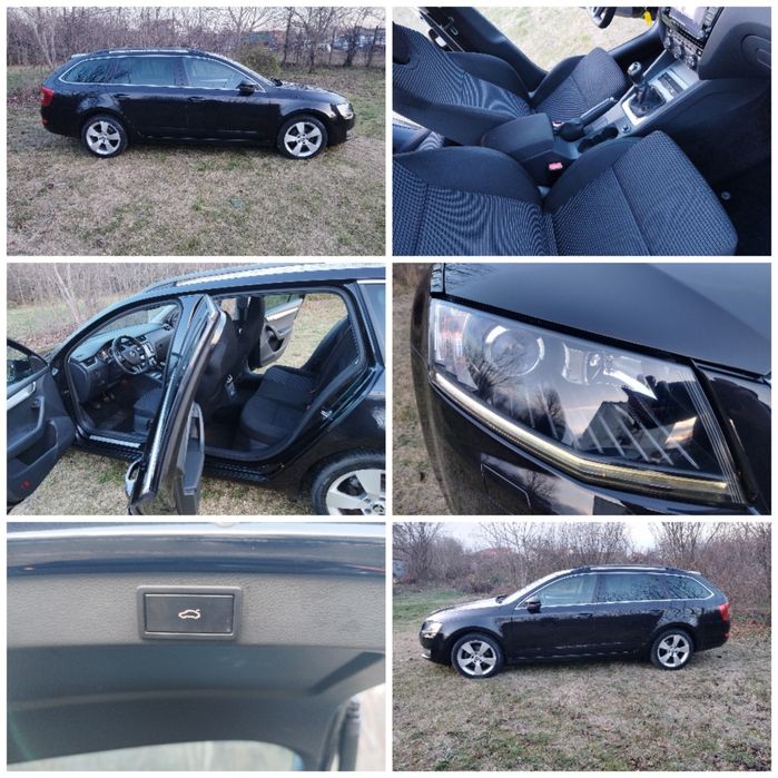 Skoda Octavia 3, 2.0 TDI cu 150 cp, an 2017,euro 6,navi,climatronic