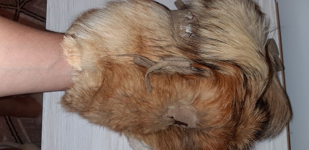 Мех от сапог унтов