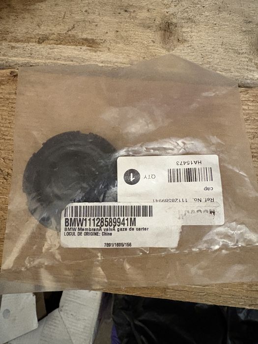 Supapa valva PCV membrana capac culbutori Bmw F10
