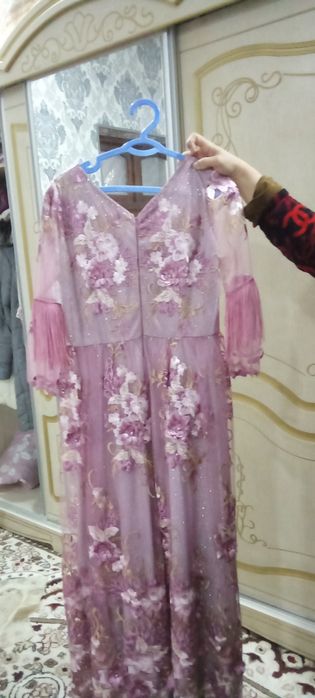 Oqshom koylagi zakazga tikilgan 46razmer