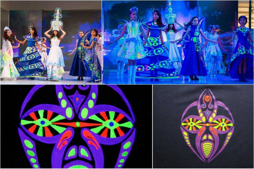 фосфорные краски  для интерьера и экстерьера Fosfor buyok