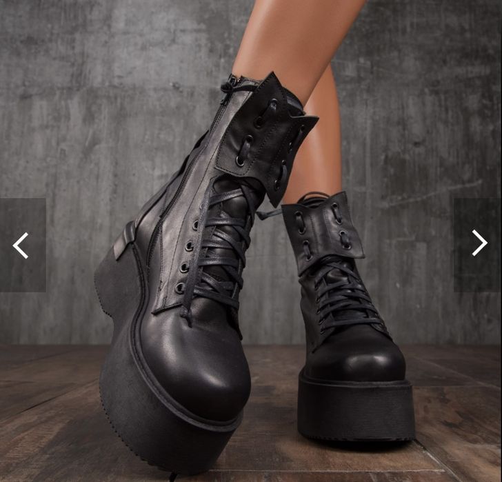 Боти естествена кожа