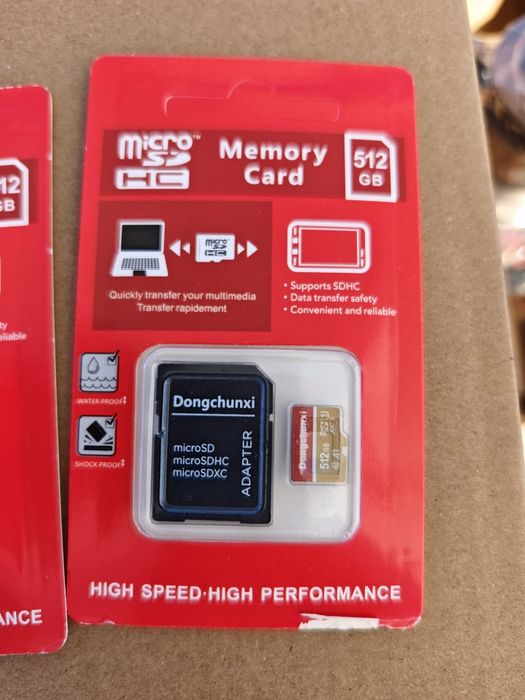 Card micro SD 512