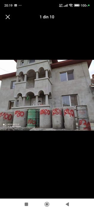 Tuburi și capace din beton armat pentru fose,puțuri și podețe