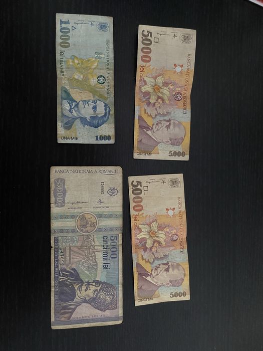 Vand bancnote vechi romanesti