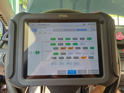 Xtool d9s tester, diagnoza auto
