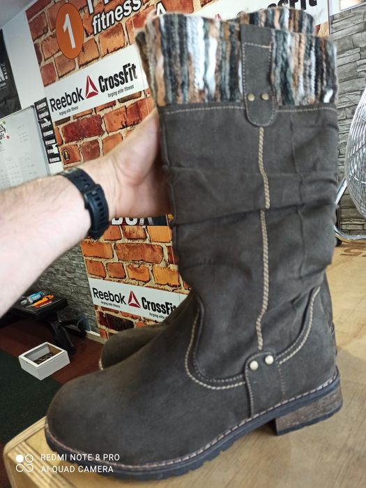 Cizme dama din piele intoarsa nr 39