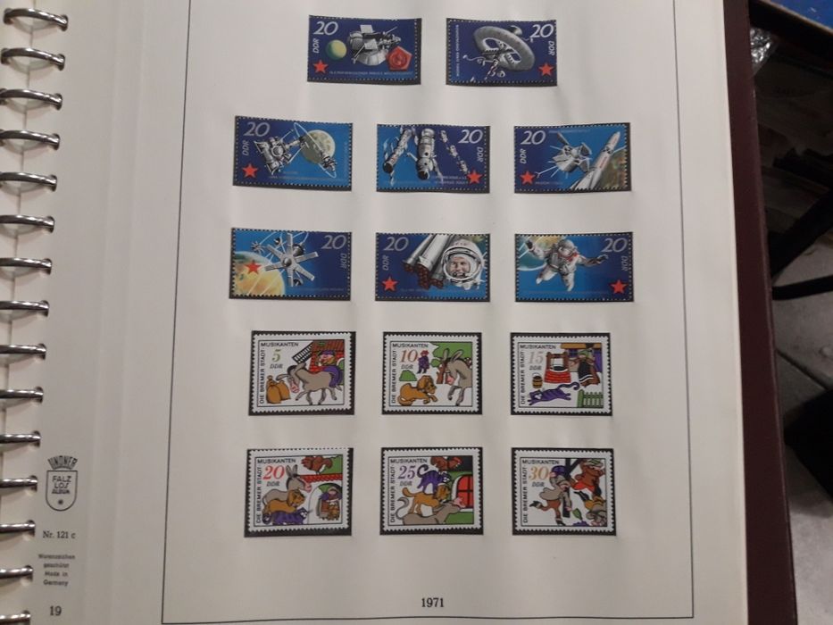 Класьори с марки,пълна колекция Германия 1957-1999,класьор с марки