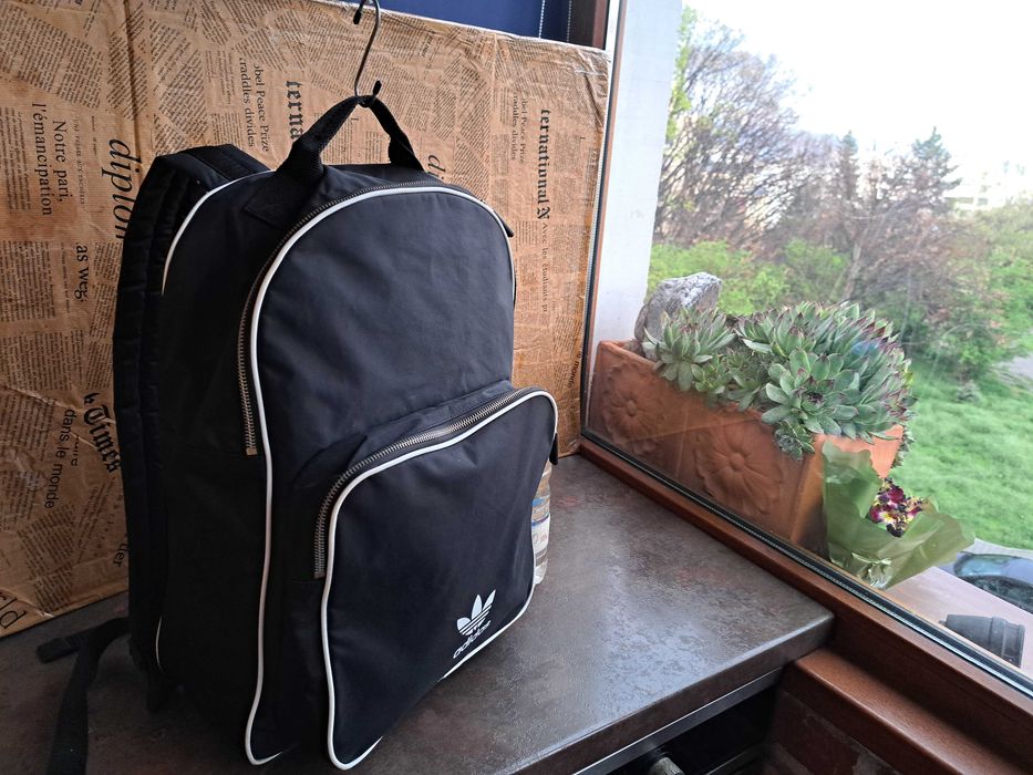 раница Adidas-черна,текстилна чанта,адидас