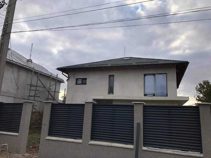 Garduri din panou stil jaluzele, sipca metalica, tabla si alte modele