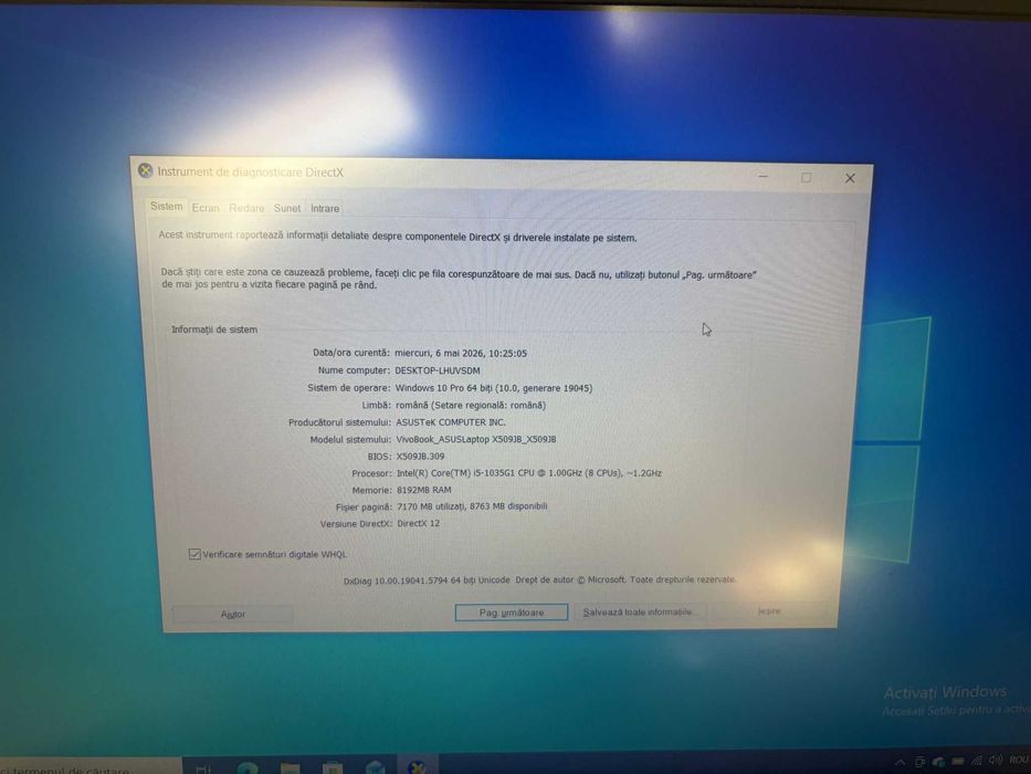 Vand Laptop Asus VivoBook