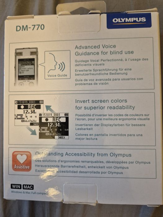 Цифров диктофон OLYMPUS DM-770