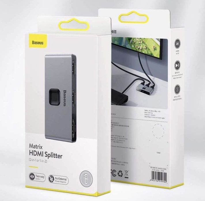 HDMI сплитер 2в1