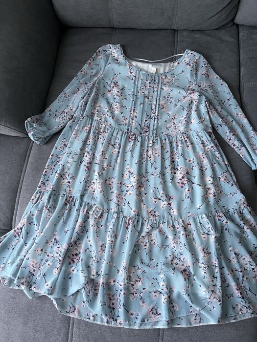 Rochie vaporiasa de vara culoare bleu