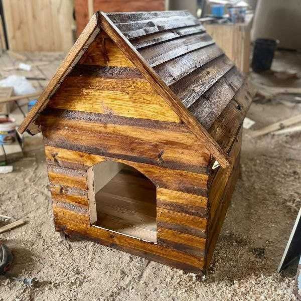 Домик для собак утепленные будки