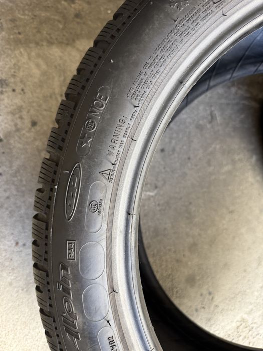 4 anvelope iarna 245/45/18 , Michelin , RunFlat , DOT 2023 !