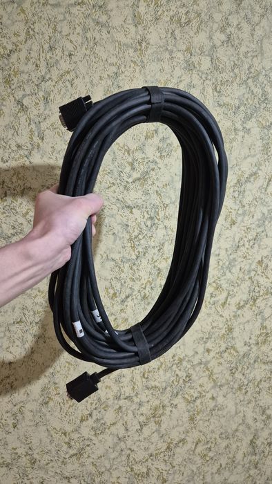 Экранированный VGA кабель 20 метров *