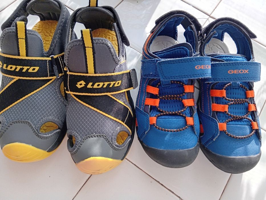 Сандали Geox и Lotto