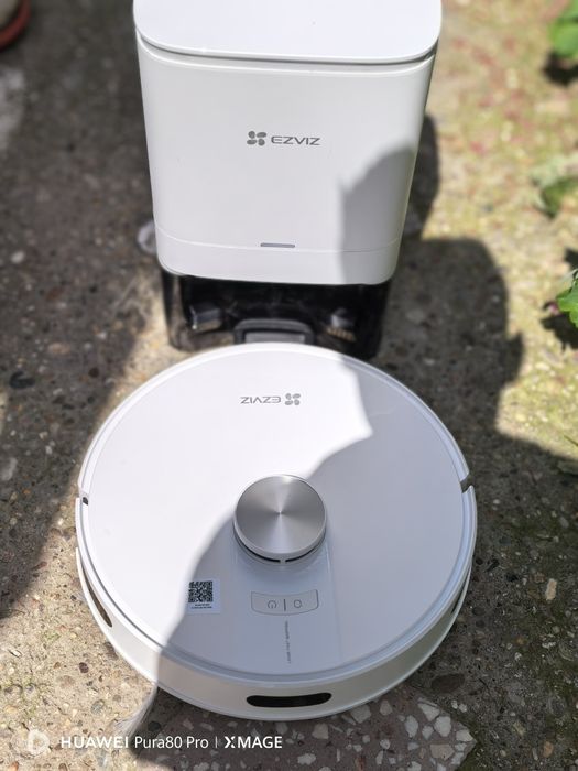 Aspirator robot EZVIZ RE4 Plus240 min, Wi-Fi, functie mop