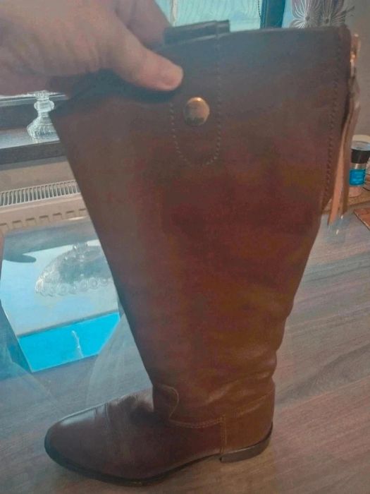 Cizme piele Zara