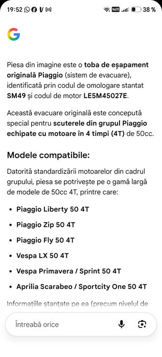 Toba piagio zipy liberty fly