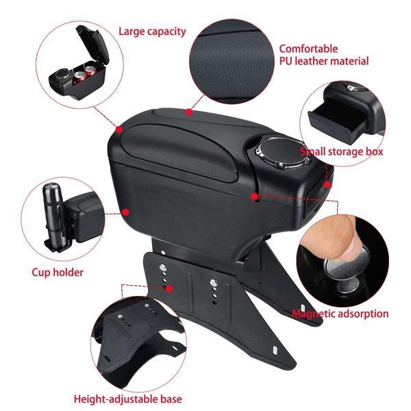 Универсален подлакътник - Барче с поставка за чаша + Кутия за съхранен