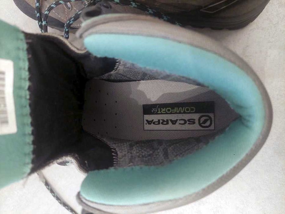 Scarpa дамски планински обувки 39.5 – Gore-Tex + Vibram, водоустойчиви