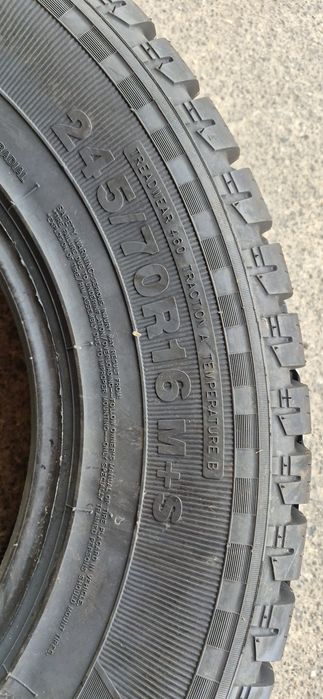 4 anvelope M+S noi Ecovision All Terrain 245/70/16,dot 2024.Pretul este pe bucata.