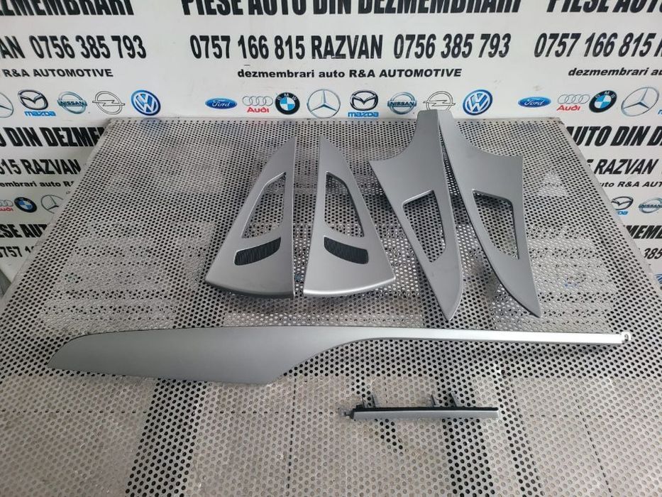 Set Trimuri Trim Ornament Usa Bord Audi A6 4G C7 Volan Stanga