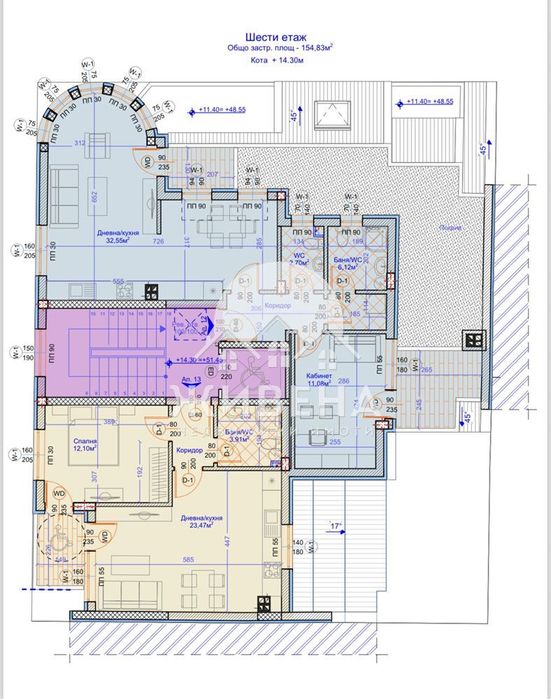 Продава се Двустаен апартамент в Варна, Централна поща - 66 кв.м за 3089 €/кв.м - Снимка #2