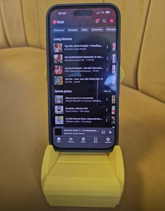 Suport de telefon din plastic