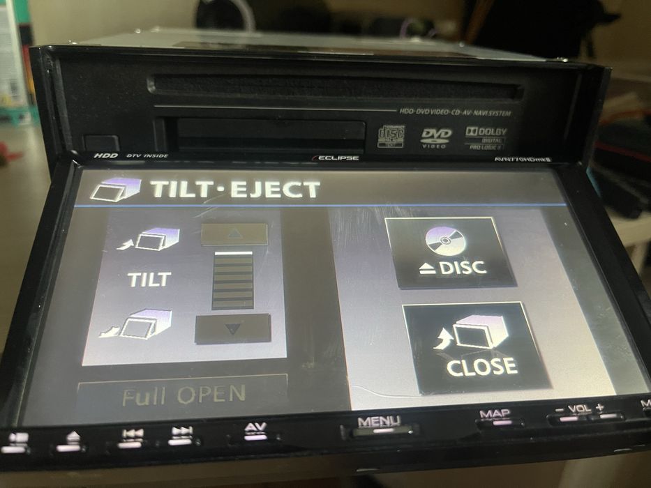 Магнитола eclipse avn-770hd mk2 процессорный