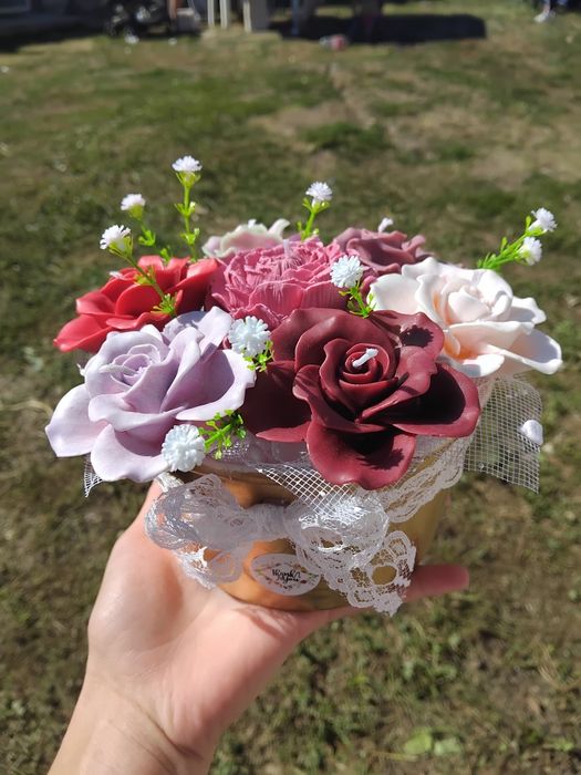 Lumânări parfumate făcute manual! Preț diferit!