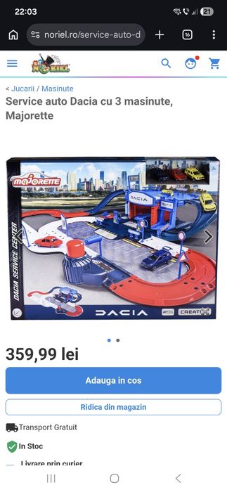 Service auto Dacia Majorette