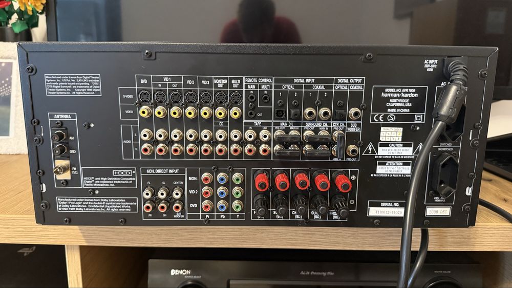 23 KG Amplificator/Receiver Harman Kardon AVR 7000