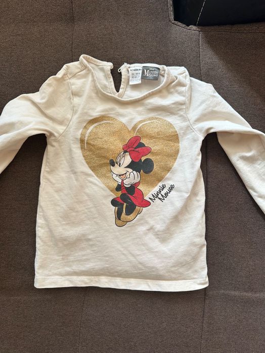 Дрехи за момиче 92 - 98 см есен зима лот