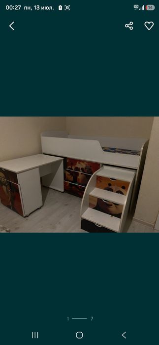 Детская кровать с 3х лет
