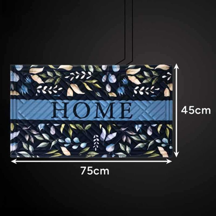 Постелка изтривалка HOME 75 × 45 см – противоплъзгаща