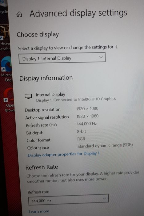 Laptop Gaming Asus TUF FX506 i5gen10 gtx1650ti 144hz